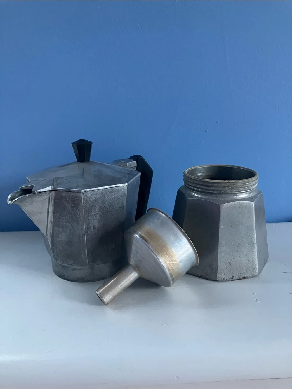 Vintage MCM Bialetti Moka Espresso Maker - Made in Italy